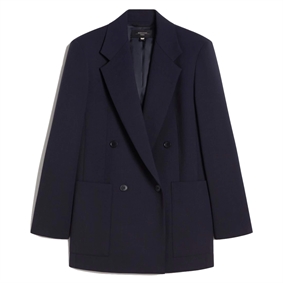 Weekend Max Mara WKDVELOCE Blazer, Navy 